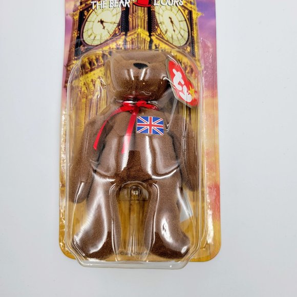 TY Teenie Beanie Baby Britannia The Bear Retired 1999 McDonalds Toy New Read - Picture 5 of 9